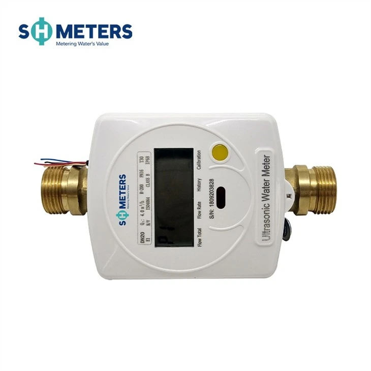 Brass Body Dn25 High Precision Digital Ultrasonic Water Meters