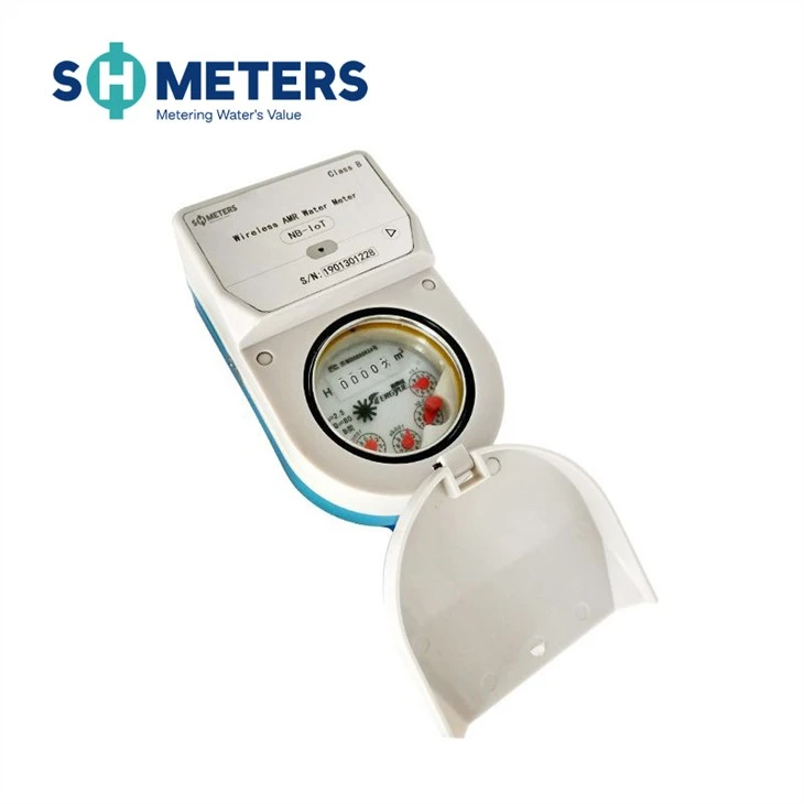 Amr Brass Body Digital Dn15 NB IOT Water Meter Wireless Remote Reading Iot Smart Meter IP68 Level