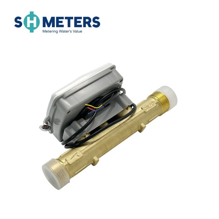 Brass Digitial Ultrasonic Water Meters DN15-DN40 Brass Digitial Ultrasonic Water Meters DN15-DN40