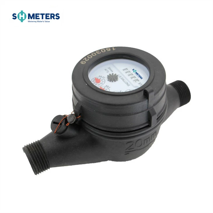 Cold Type Dry Dial Horizontal Multi Jet Water Meter Cold Type Dry Dial Horizontal Multi Jet Water Meter