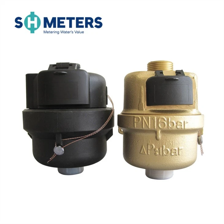 Dn15-25 Piston Volumetric Water Meter With R160 Class C Water Meter Dn15-25 Piston Volumetric Water Meter With R160 Class C Water Meter