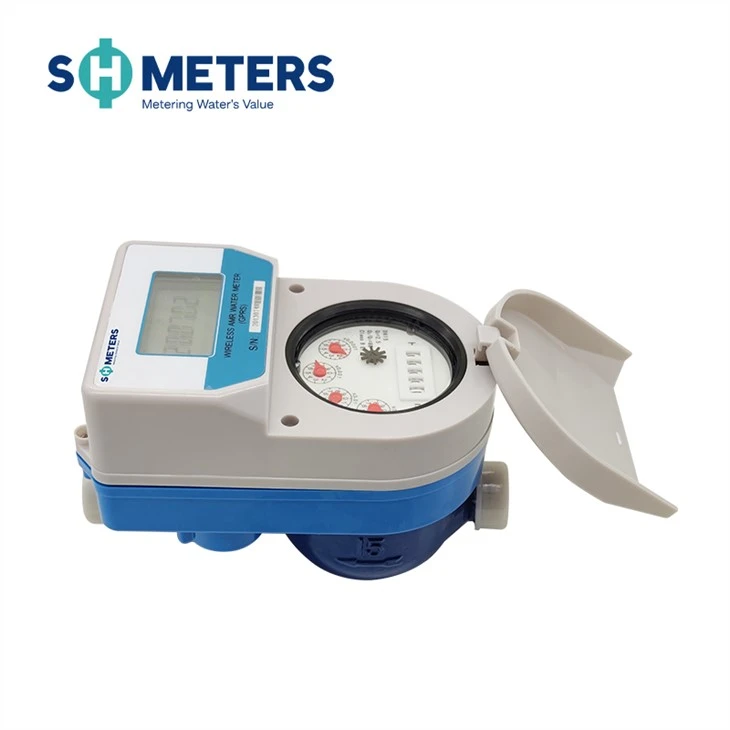 Wired Control Water Meter With Valve For AMR System
